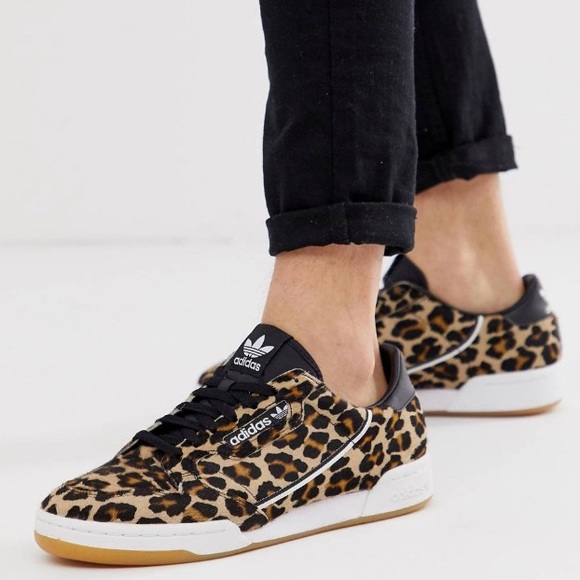 continental 80 shoes leopard